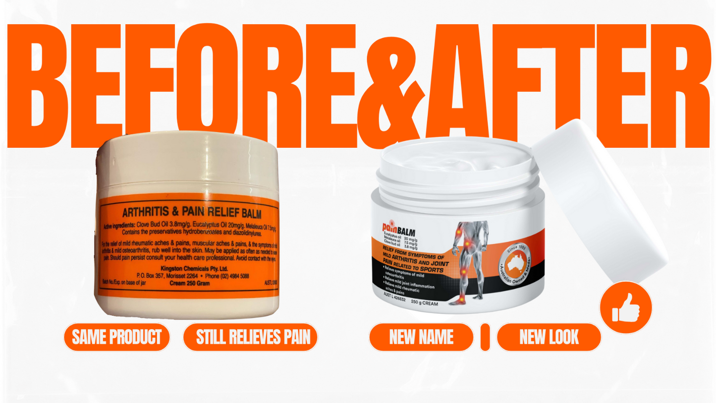 Arthritis & Pain Relief. Relieves joint, muscle pain 250gram TGA Approved