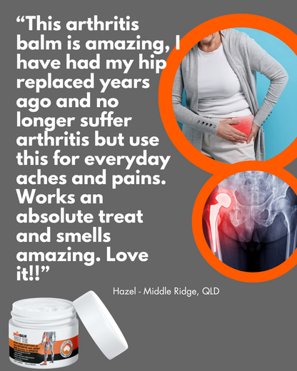 Pain Balm: Arthritis, Joint & Sports Pain Relief. LARGE 250gram