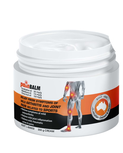 Pain Balm: Arthritis, Joint & Sports Pain Relief 250gram