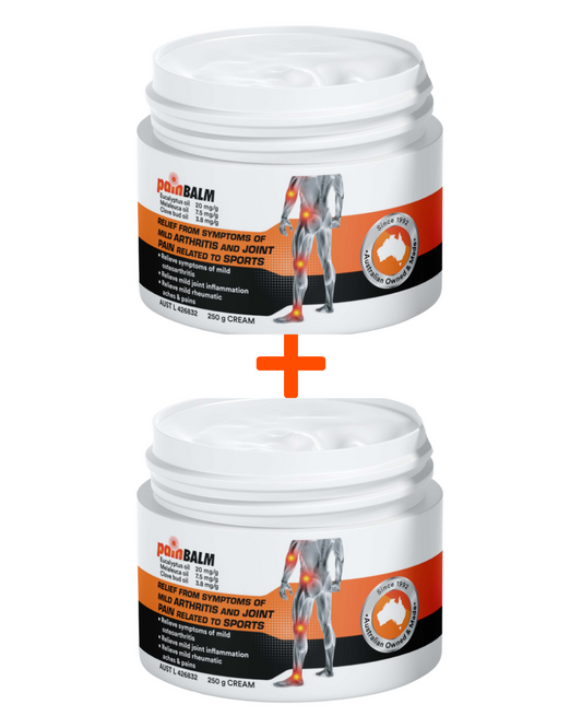 Pain Balm 2 x 250g Jar Bundle